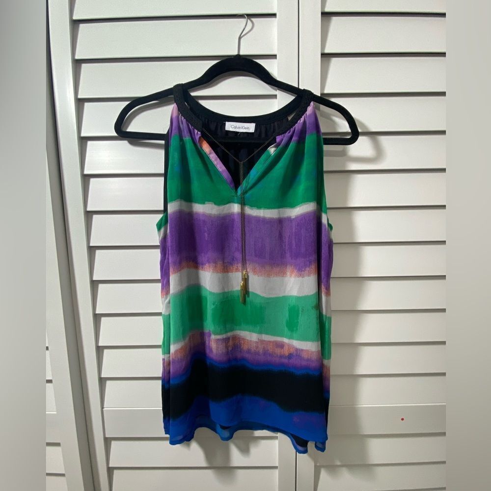 Calvin Klein Multicolor Sleeveless Top